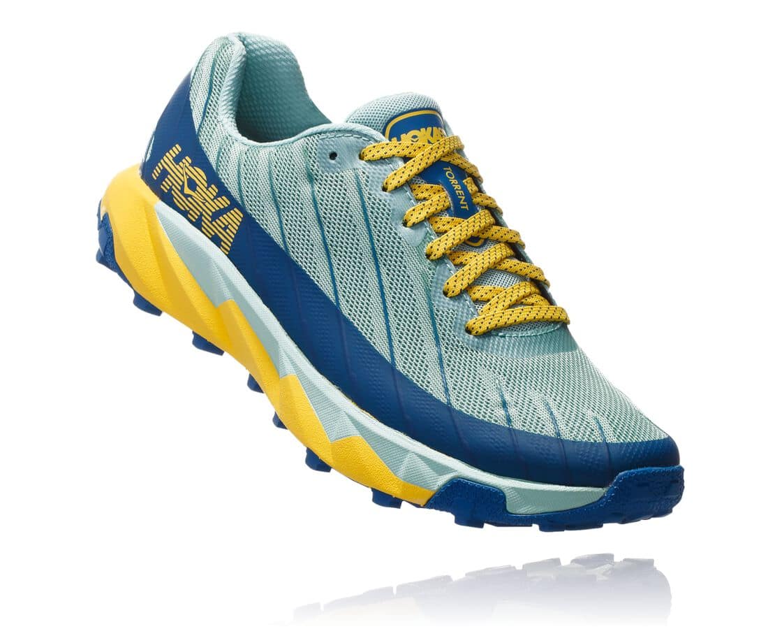 Hoka One One Torrent Philippines - Ladies Hiking Shoes - Blue | JA0268594